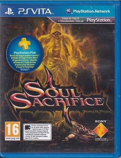 Soul Sacrifice - PS Vita (A Grade) (Genbrug)